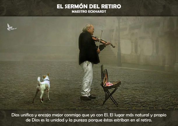 Imagen; El sermón del retiro; Maestro Eckhart