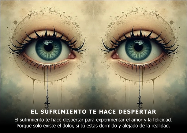 Imagen; El sufrimiento te hace despertar; Anthony De Mello