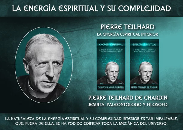 Imagen del escrito; La energía espiritual y su complejidad interior, de Pierre Teilhard Chardin