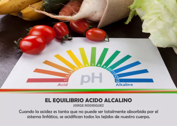 Imagen del escrito; El equilibrio acido alcalino, de Akashicos