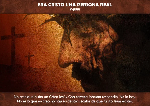 Imagen del escrito; Era Cristo una persona real, de Sobre Cristo