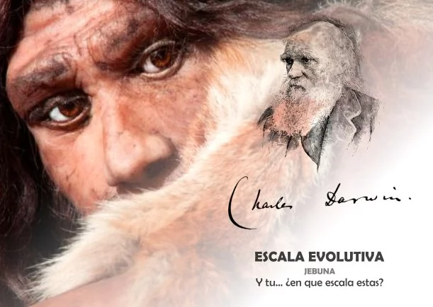 Imagen del escrito; Escala evolutiva, de Jebuna