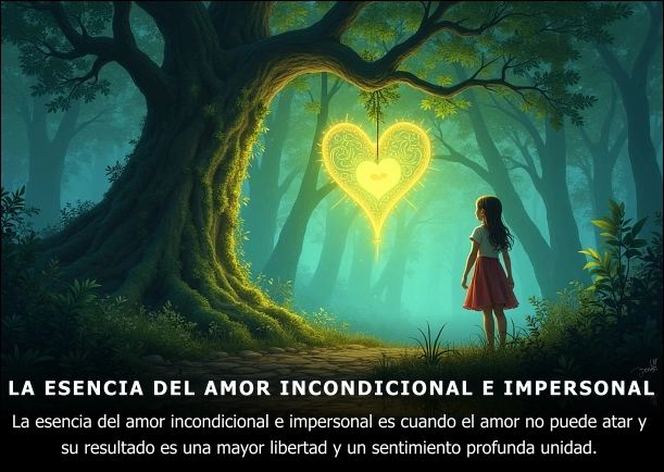 Imagen del escrito; Esencia del amor incondicional e impersonal, de Jorge Carvajal Posada