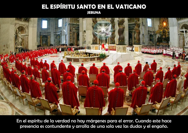 Imagen del escrito; El espíritu santo en el vaticano, de Jebuna