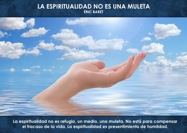 Imagen; La espiritualidad no es una muleta; Eric Baret