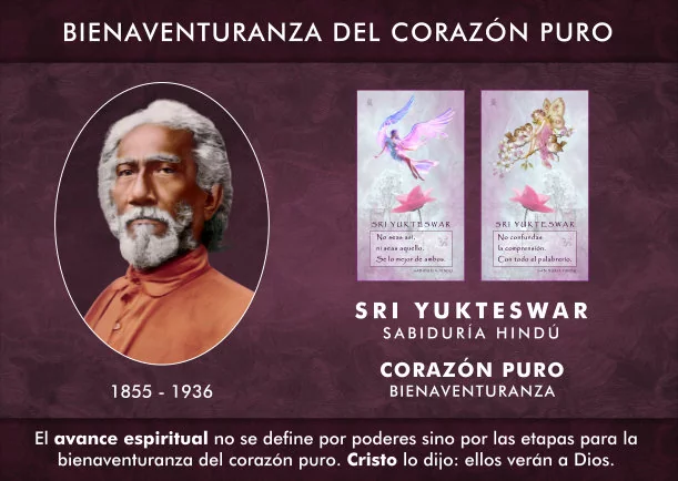 Imagen; Etapas para la bienaventuranza del corazón puro; Sri Yukteswar