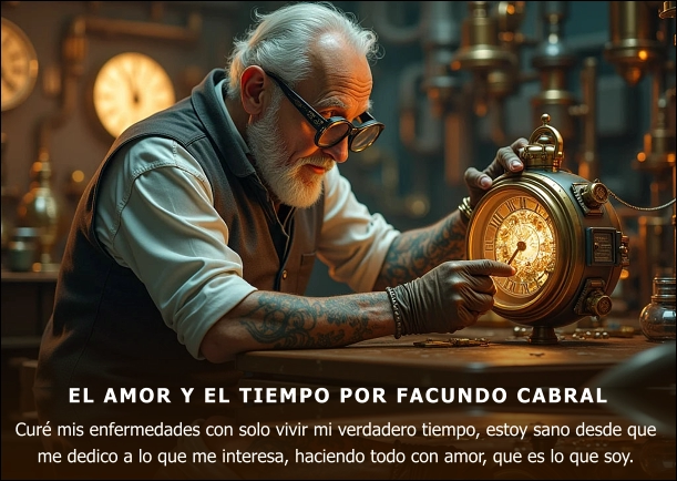 Imagen del escrito; Facundo Cabral el amor y el tiempo, de Facundo Cabral