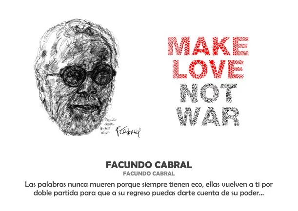 Imagen del escrito; Biografía de Facundo Cabral, de Facundo Cabral