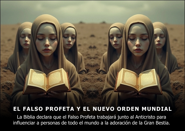 Imagen del escrito; El falso profeta y el nuevo orden mundial, de Jbn Lie