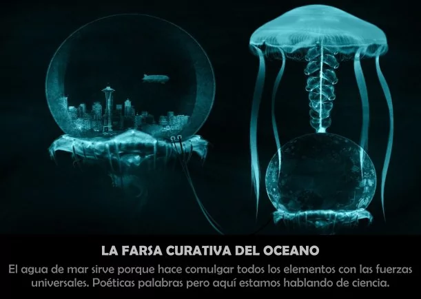 Imagen del escrito; Reflexión: La farsa curativa del océano, de Jbn Lie