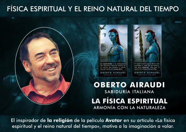 Imagen del escrito; La física espiritual y el reino natural del tiempo, de Oberto Airaudi