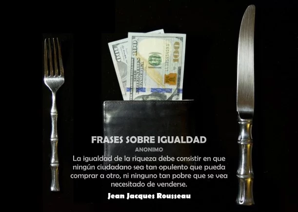 Frases sobre igualdad - POR: MAHATMA GANDHI