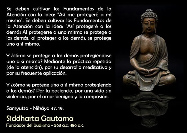 Imagen; Fundamentos de la atención; Buda