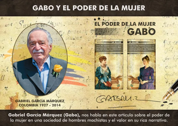 Imagen del escrito; Gabo y el poder de la mujer, de Gabriel Garcia Marquez