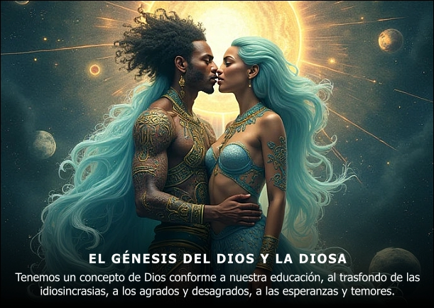 Imagen del escrito; El génesis del Dios y la Diosa, de Jiddu Krishnamurti