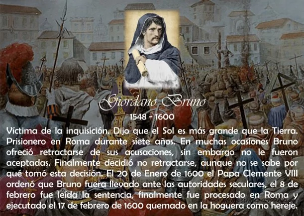 Biografía de Giordano Bruno - POR: GIORDANO BRUNO