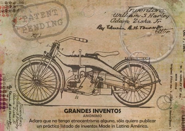 Imagen del escrito; Grandes inventos, de Jbn Lie