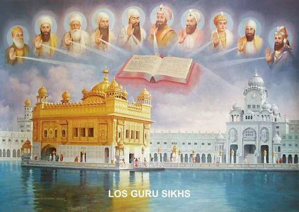 Imagen del escrito; Los gurú Sikhs, de Akashicos
