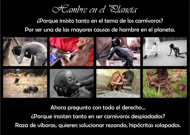 Imagen del escrito; Hambre en el mundo, de Jbn Lie
