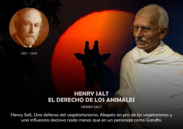 Imagen del escrito; Henry Salt el derecho de los animales, de Henry Salt