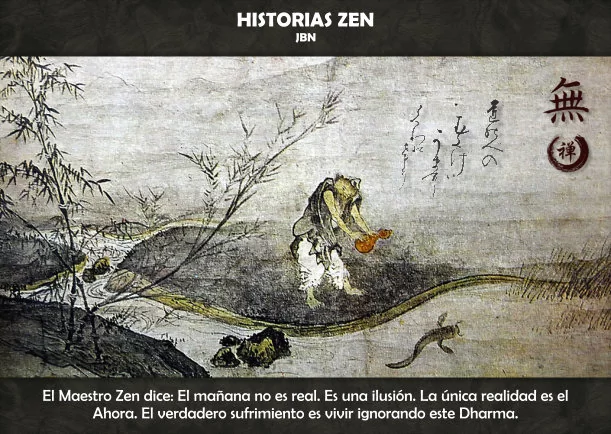 Imagen del escrito; Historias Zen, de Jbn Lie