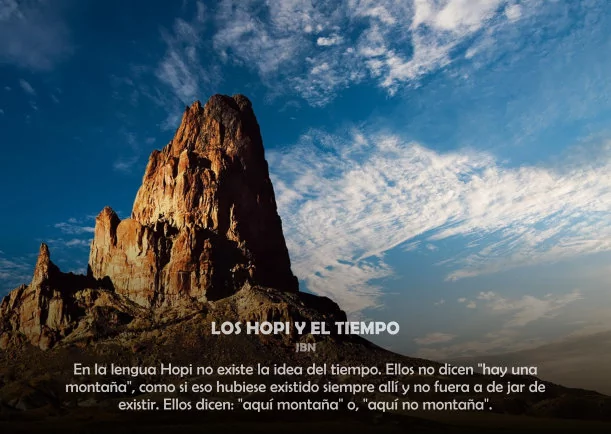 Imagen; Los Hopi y el tiempo; Sobre El Tiempo