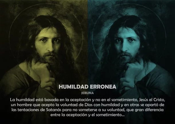 Imagen; Humildad errónea; Jebuna