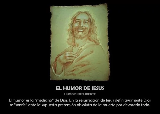 Imagen del escrito; El humor de Jesús, de Humor Inteligente