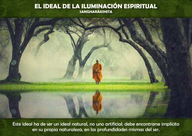 Imagen del escrito; El ideal de la Iluminación espiritual, de Sangharakshita