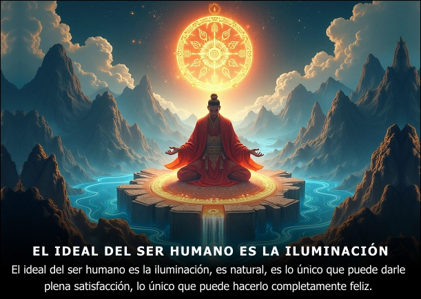 Imagen; El Ideal del ser humano es la iluminación; Sangharakshita