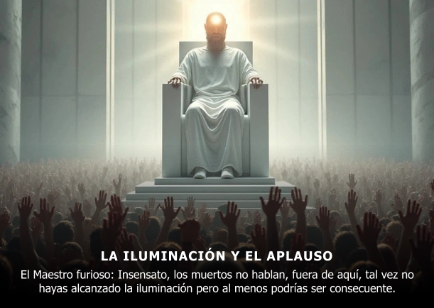 Imagen; La iluminación y el aplauso; Osho