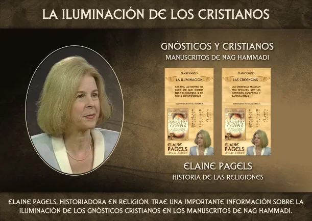 Imagen del escrito; La iluminación de los gnósticos cristianos, de Elaine Pagels