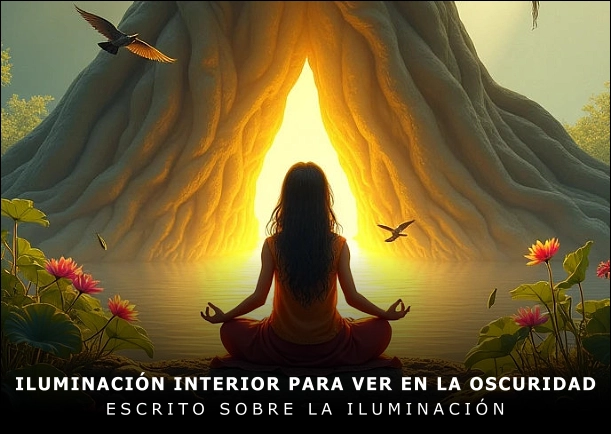 Imagen; La iluminación interior para ver en la oscuridad; Osho