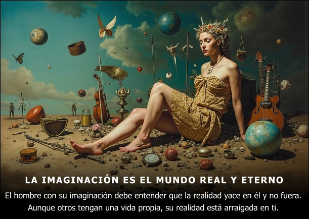 Imagen; La imaginación es el mundo real y eterno; Neville Goddard