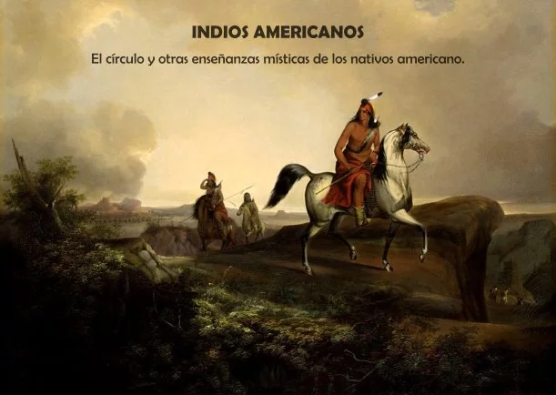 Imagen del escrito; Indios americanos, de Sobre Dios