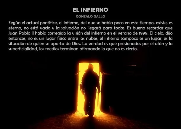 Imagen; El infierno; Gonzalo Gallo