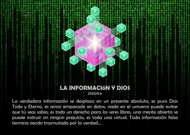 Imagen; La información y Dios; Jebuna