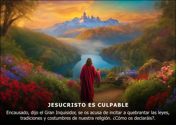 Imagen del escrito; Jesucristo es culpable, de Anthony De Mello