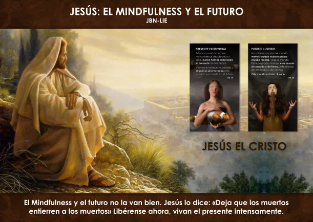 Imagen del escrito; Jesús: el Mindfulness y el Futuro, de Jbn Lie
