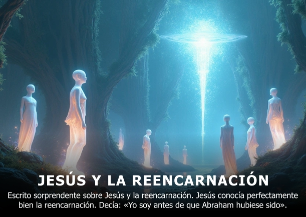 Imagen del escrito; Jesús y la reencarnación, de Osho