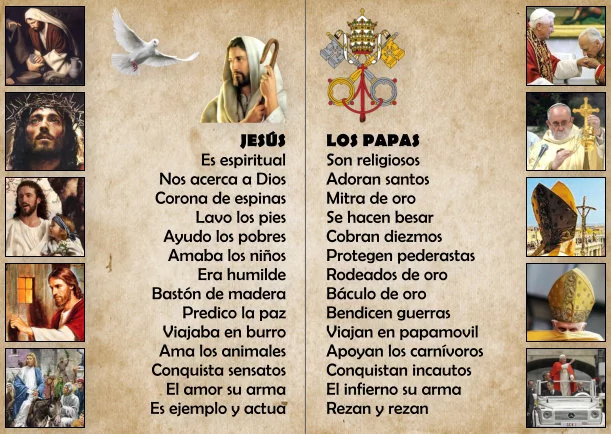 Imagen del escrito de Sobre Jesus