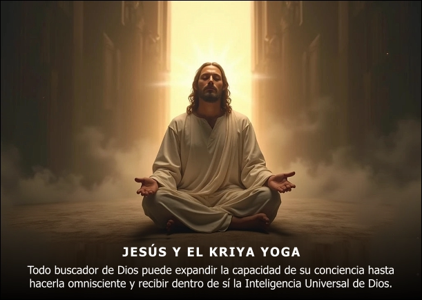 Imagen del escrito; Jesús y el Kriya Yoga, de Shibendu Lahiri