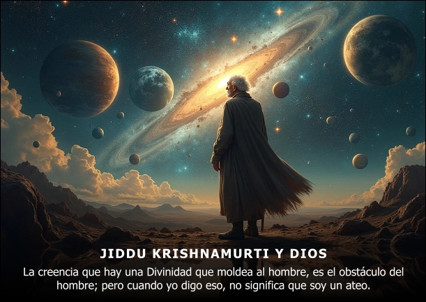 Imagen; Jiddu Krishnamurti y Dios; Jiddu Krishnamurti