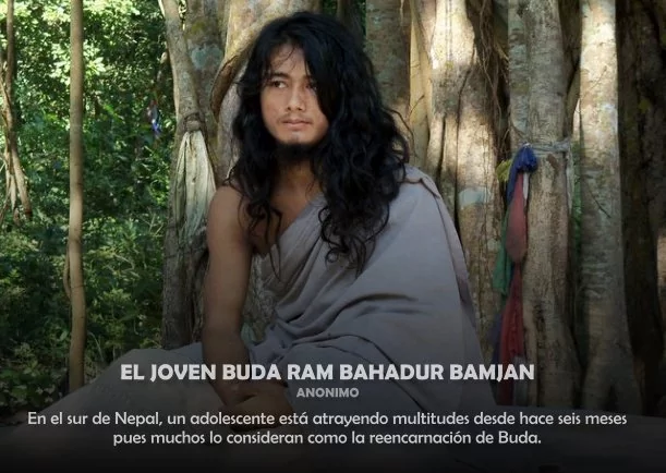 Imagen del escrito; El joven Buda Ram Bahadur Bamjan, de Buda