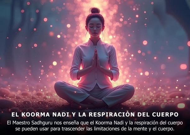 Imagen del escrito; El Koorma Nadi y la respiración del cuerpo, de Sadhguru