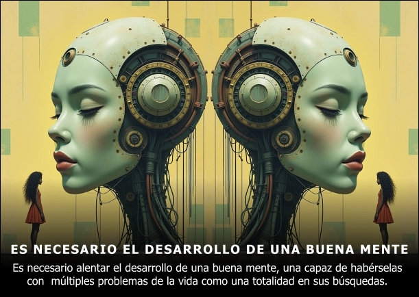 Imagen; Es necesario el desarrollo de una buena mente; Jiddu Krishnamurti