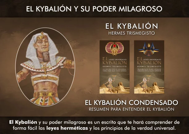 Imagen; El kybalión condensado y su poder milagroso; El Kybalion