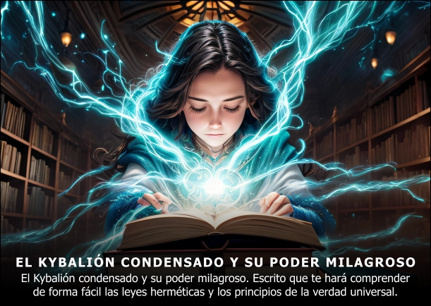 Imagen del escrito; El kybalión condensado y su poder milagroso, de El Kybalion