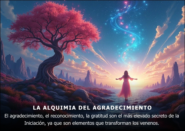 La alquimia del agradecimiento - POR: OMRAAM MIKHAEL
