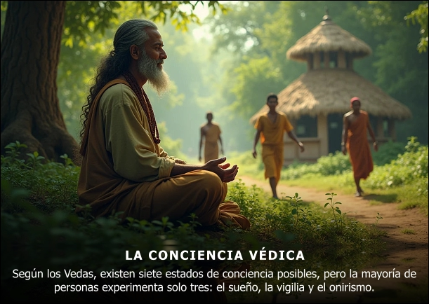 Imagen del escrito; La conciencia Védica, de Deepak Chopra